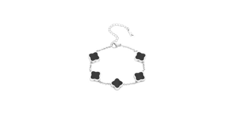 Men's clover bracelet
